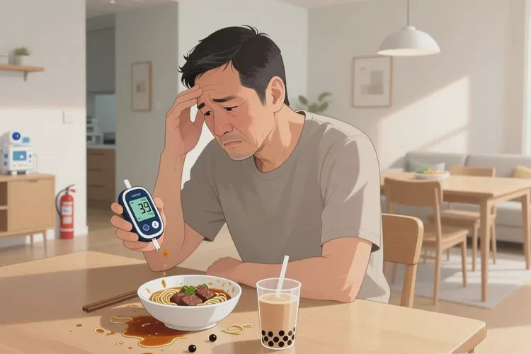 37岁中餐血糖13点1是怎么回事(图1)