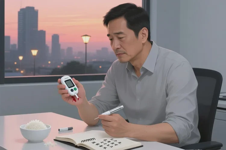 38岁中餐血糖7点7是怎么回事(图1)