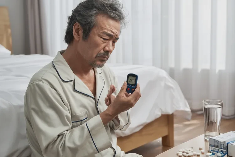 46歲早上空腹血糖24.3是怎么回事(圖1)