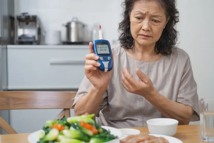 46歲晚餐血糖7點5是怎么回事(圖1)