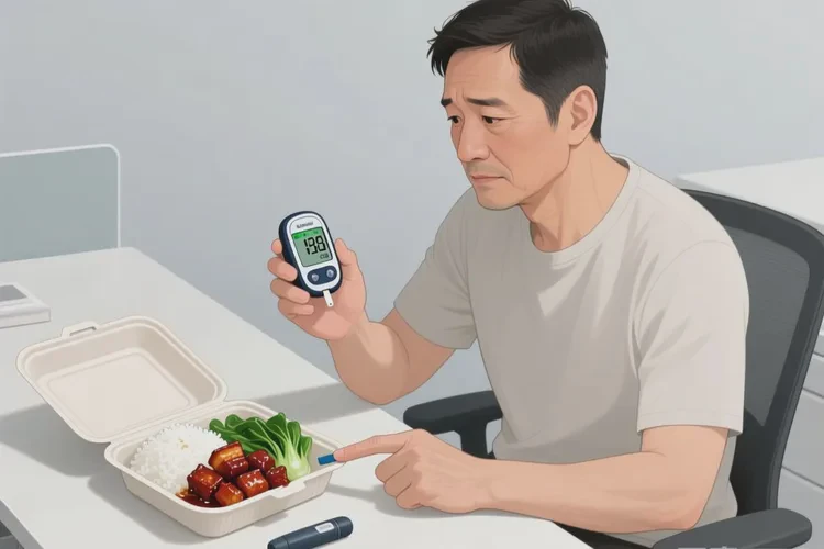 37歲中餐血糖14.6是怎么回事(圖1)