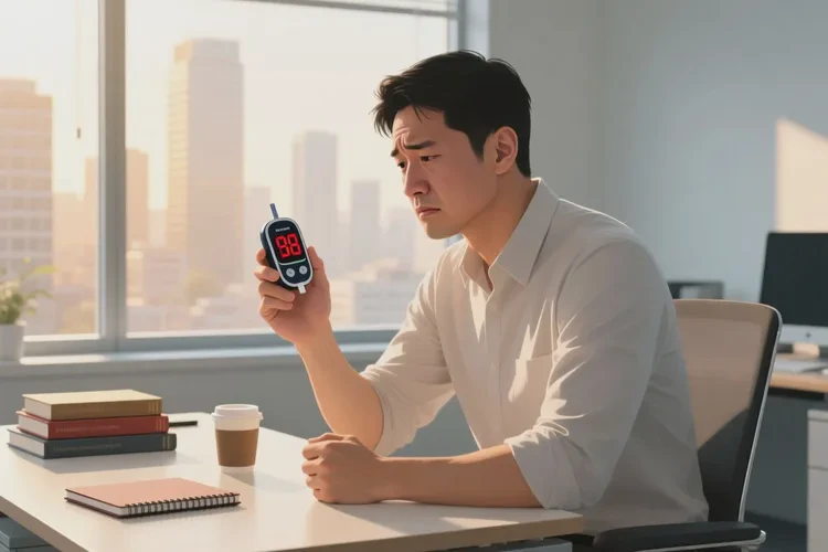 37岁中餐血糖20.3是怎么回事(图1)