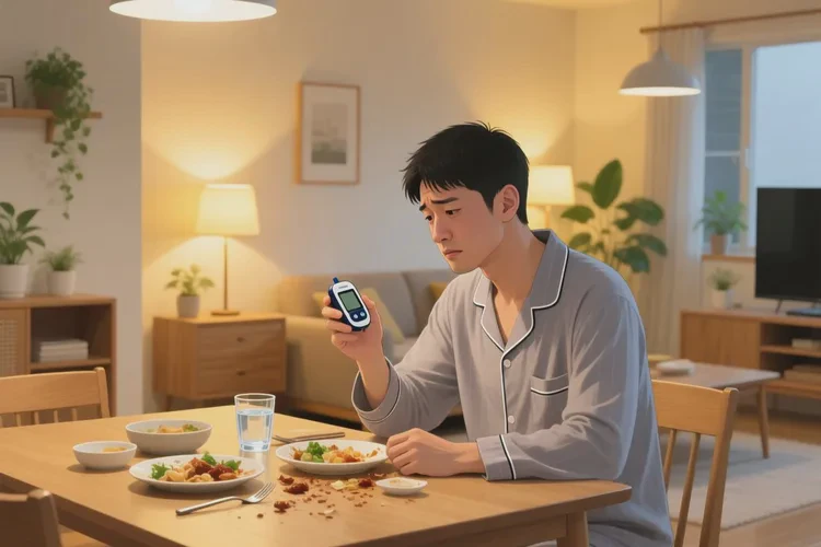 37岁晚餐血糖12点1是怎么回事(图1)