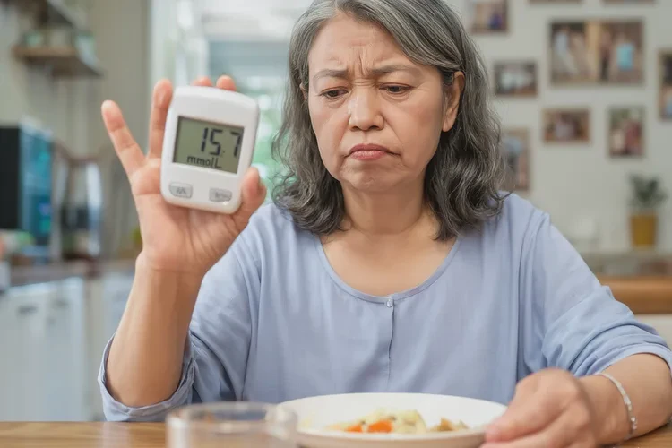 46歲晚餐血糖15點(diǎn)7是怎么回事(圖1)