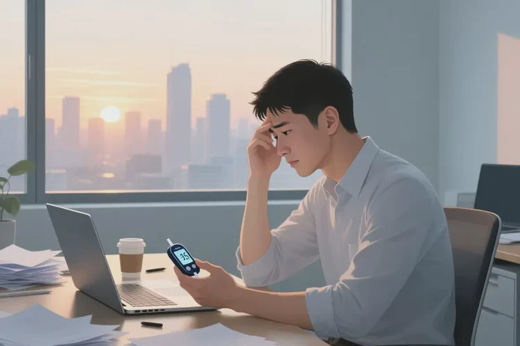 37歲早餐血糖12點6是怎么回事(圖1)