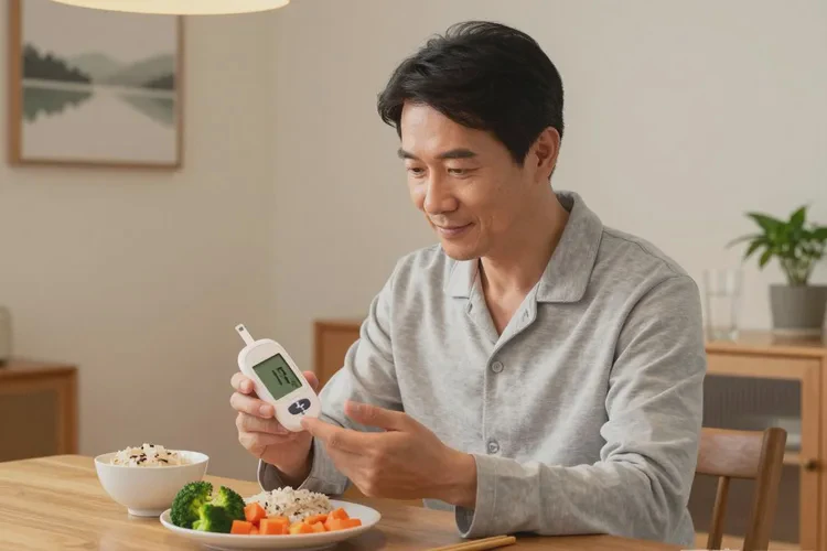 38岁晚餐血糖7.3是怎么回事(图1)