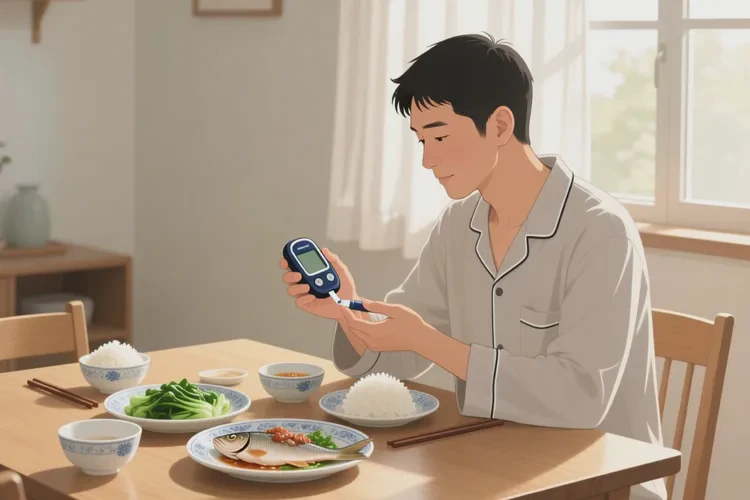 38岁中餐血糖5点7是怎么回事(图1)