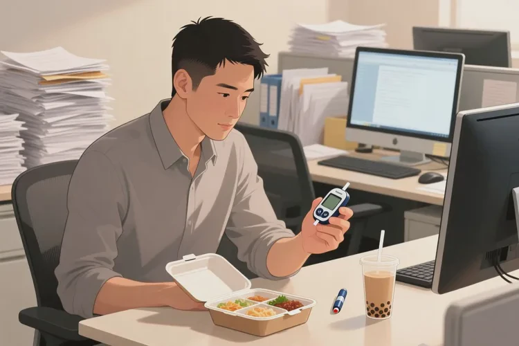 38歲中餐血糖7.8是怎么回事(圖1)