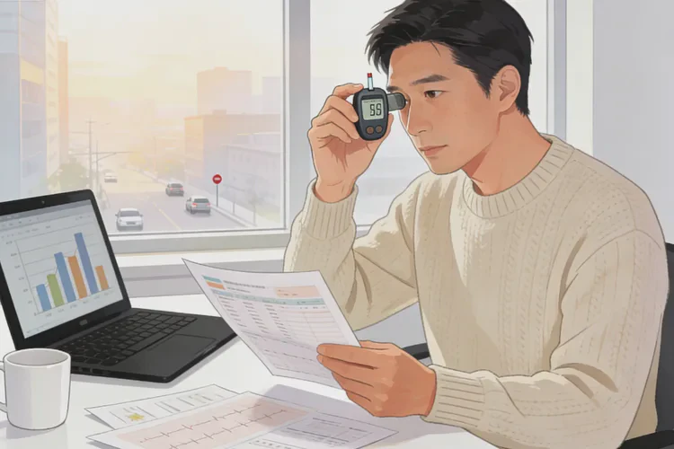 38岁早餐血糖7.7是怎么回事(图1)