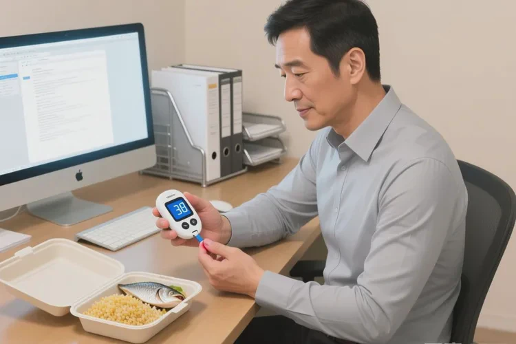 38歲中餐血糖9.1是怎么回事(圖1)