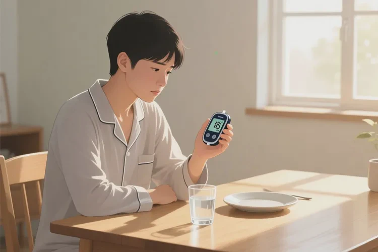 37岁早餐血糖12.1是怎么回事(图1)