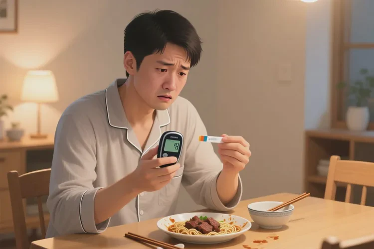 37岁中餐血糖28.3是怎么回事(图1)