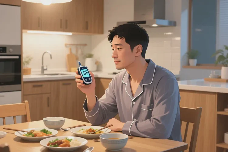 37岁晚餐血糖8点3是怎么回事(图1)