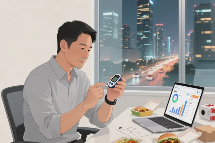 38岁早上空腹血糖5点6是怎么回事(图1)