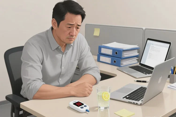 37歲中餐血糖10.8是怎么回事(圖1)