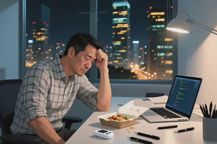 38岁空腹血糖15点1是怎么回事(图1)