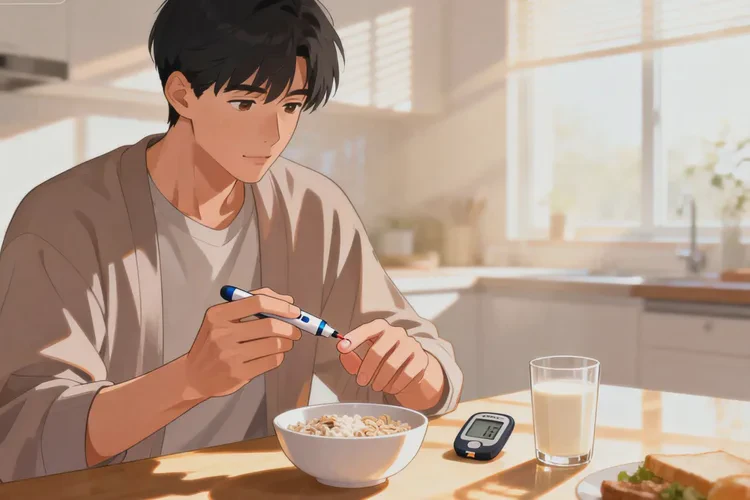 38岁早餐血糖4.8是怎么回事(图1)