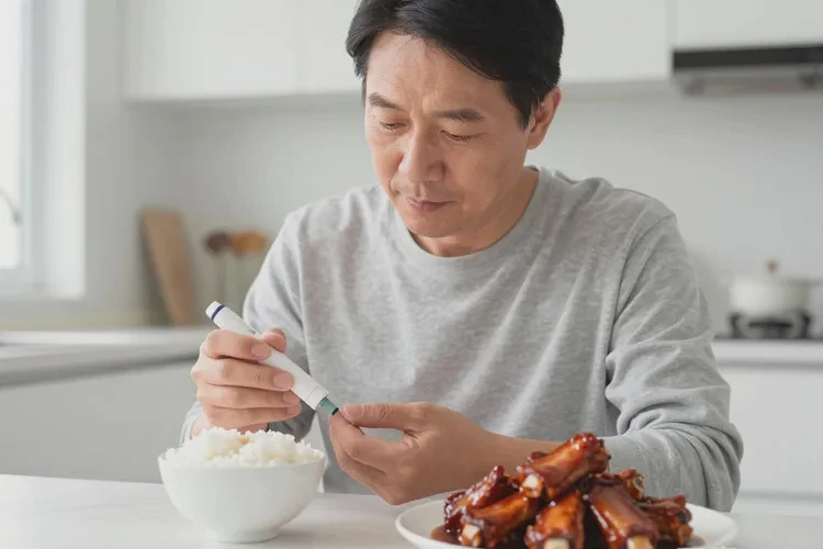 38岁中餐血糖24.7是怎么回事(图1)