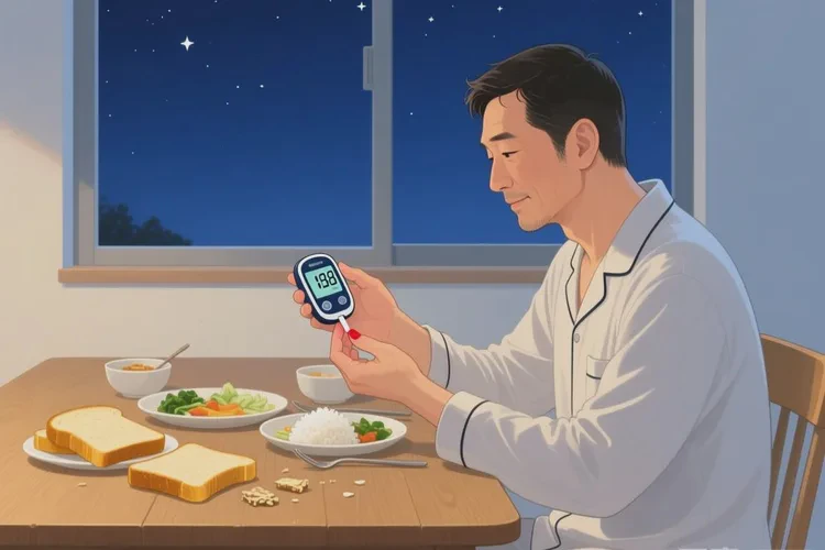 38岁晚餐血糖3点0是怎么回事(图1)