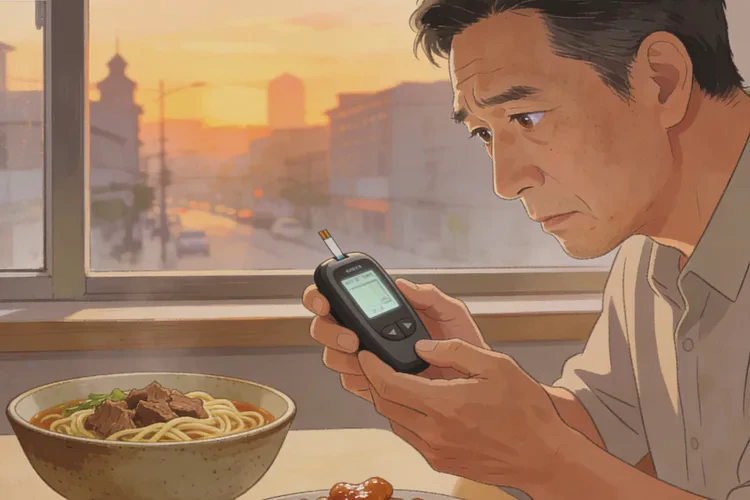 37歲中餐血糖12.6是怎么回事(圖1)