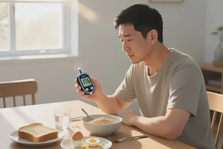 38岁早餐血糖17.6是怎么回事(图1)