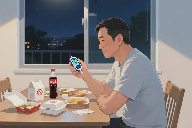 38歲晚餐血糖14點(diǎn)2是怎么回事(圖1)