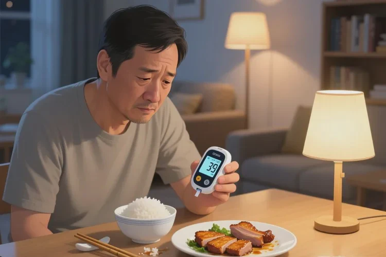 37岁晚餐血糖11点6是怎么回事(图1)