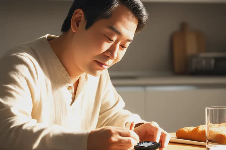 45岁早上空腹血糖12点4是怎么回事(图1)