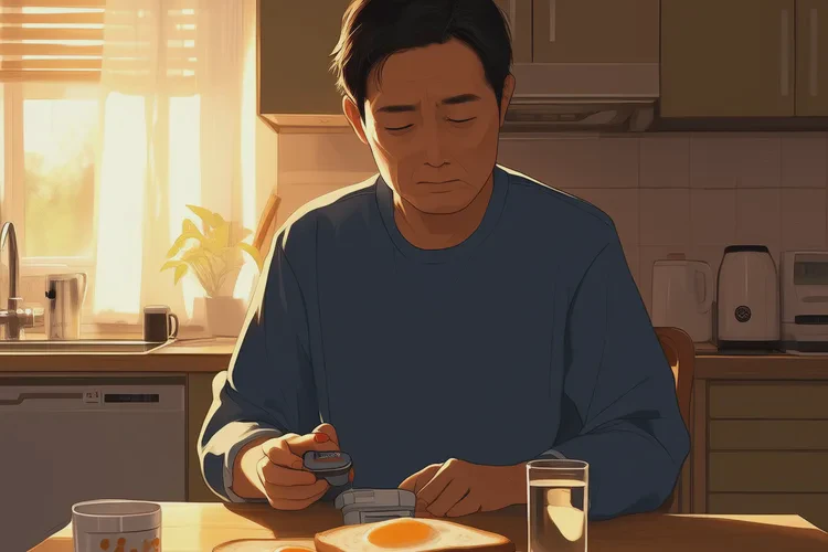 45岁早上空腹血糖28.2是怎么回事(图1)