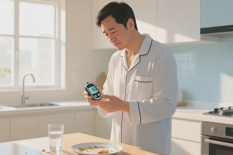 37岁早餐血糖25.4是怎么回事(图1)