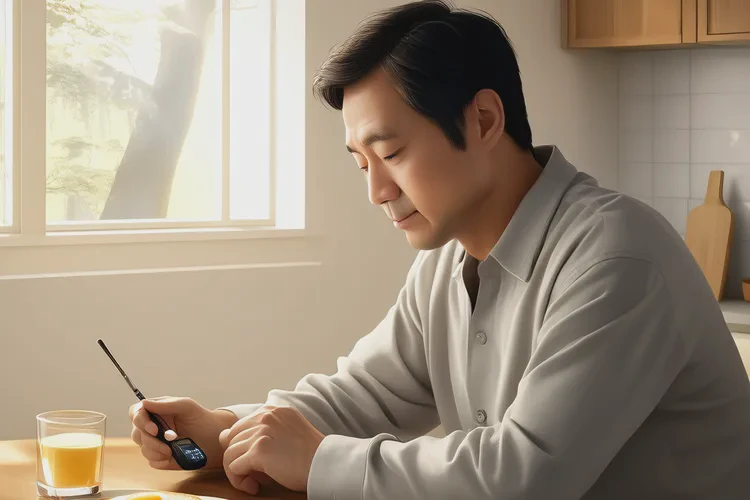 46岁早上空腹血糖20.4是怎么回事(图1)