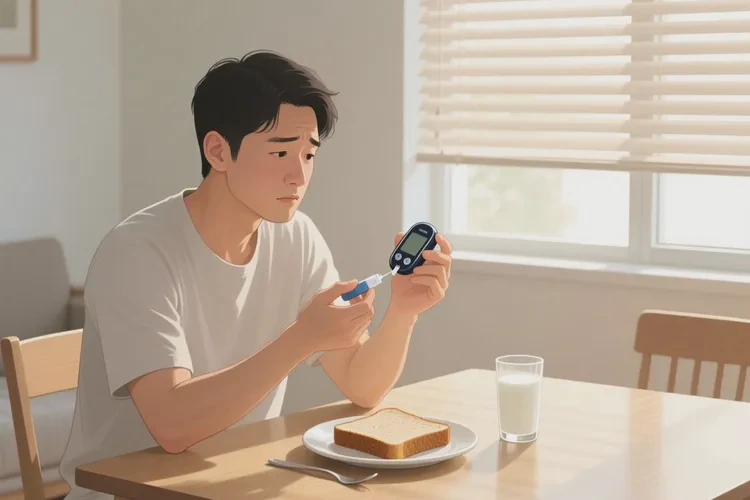 37岁早餐血糖3点4是怎么回事(图1)