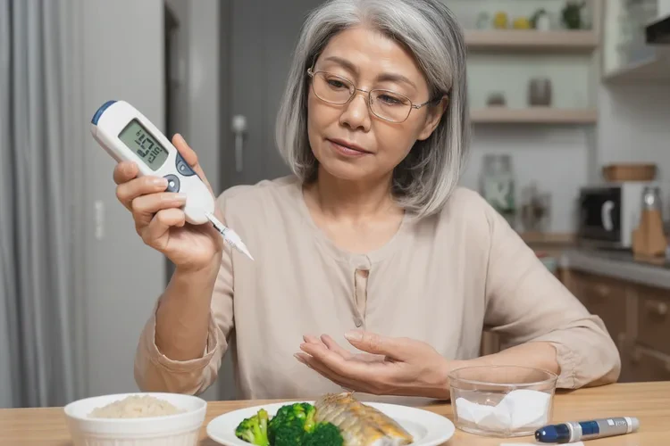 46岁中餐血糖7点8是怎么回事(图1)