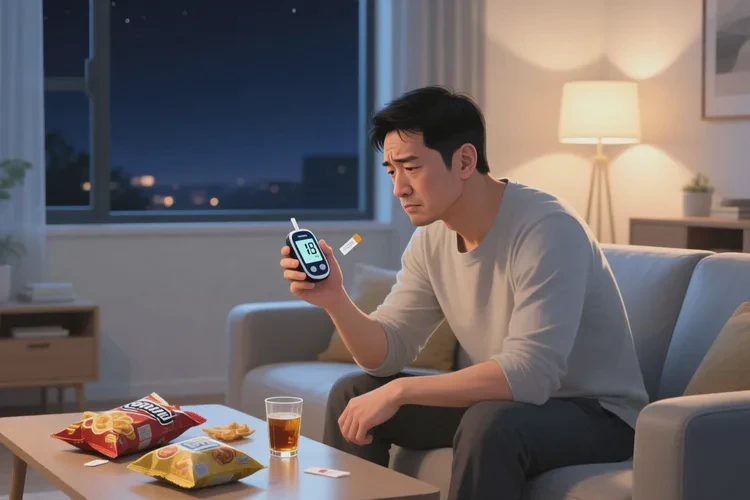 37岁晚上血糖23.6是怎么回事(图1)