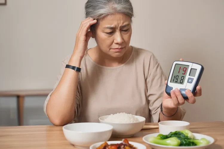 45岁中餐血糖19点8是怎么回事(图1)