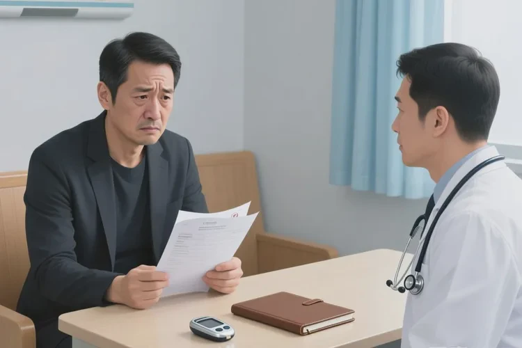 38岁空腹血糖27.2是怎么回事(图1)