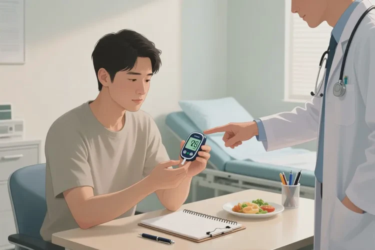 38岁中餐血糖18点1是怎么回事(图1)