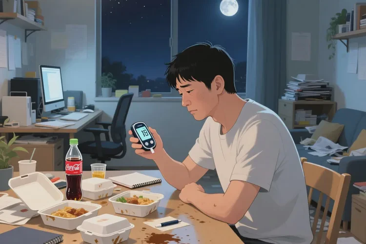 38岁晚餐血糖18点2是怎么回事(图1)