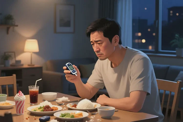 38歲晚餐血糖17點2是怎么回事(圖1)