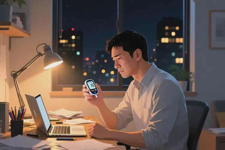 37歲晚上血糖25.0是怎么回事(圖1)