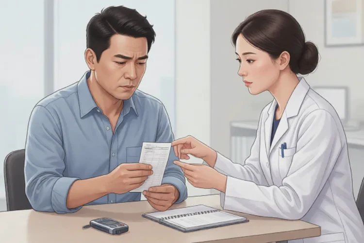 38岁早上空腹血糖14.9是怎么回事(图1)