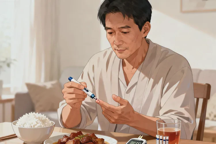 38歲中餐血糖20.8是怎么回事(圖1)