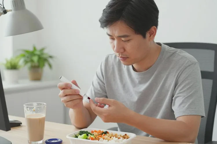 38歲中餐血糖6.4是怎么回事(圖1)