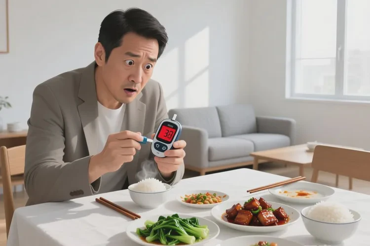 37歲中餐血糖25.5是怎么回事(圖1)