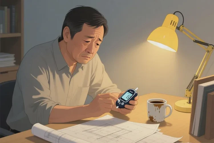 37岁晚上血糖5点7是怎么回事(图1)