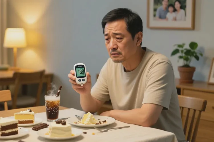 38岁晚餐血糖20.3是怎么回事(图1)