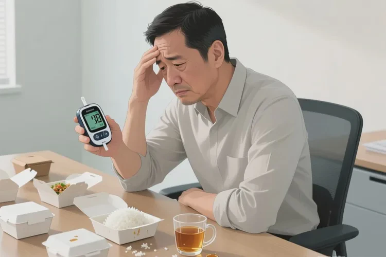 38岁中餐血糖5点6是怎么回事(图1)