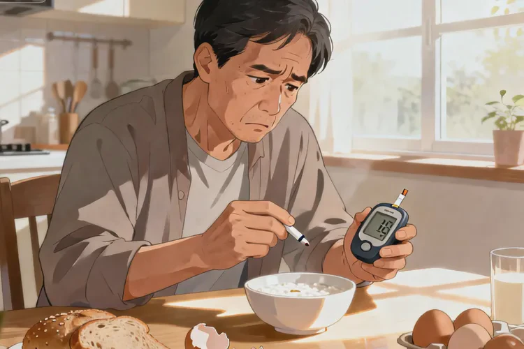 38歲早餐血糖22.6是怎么回事(圖1)