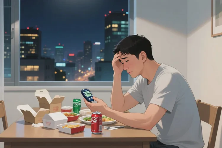 38歲晚餐血糖15點1是怎么回事(圖1)