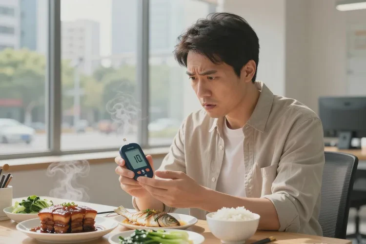37岁中餐血糖26.6是怎么回事(图1)